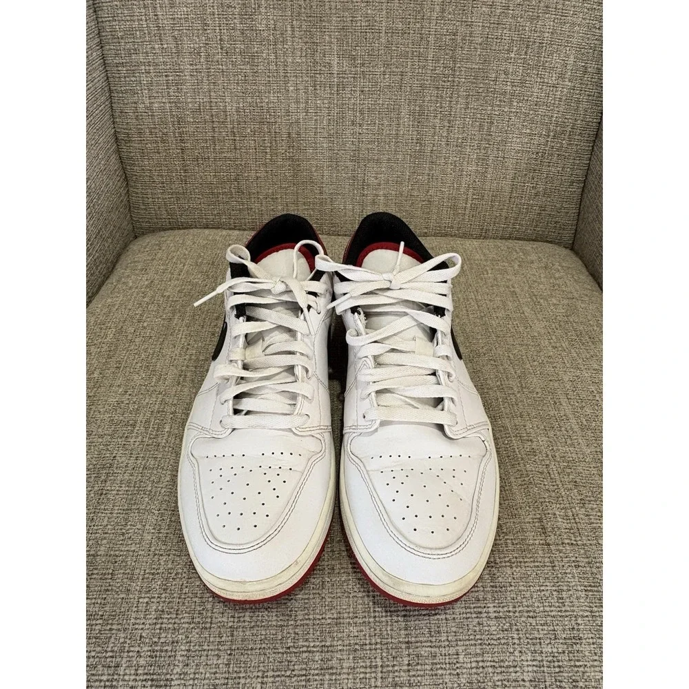 Men's‎ Nike Air Jordan 1 White/Black/Red Size 9.5